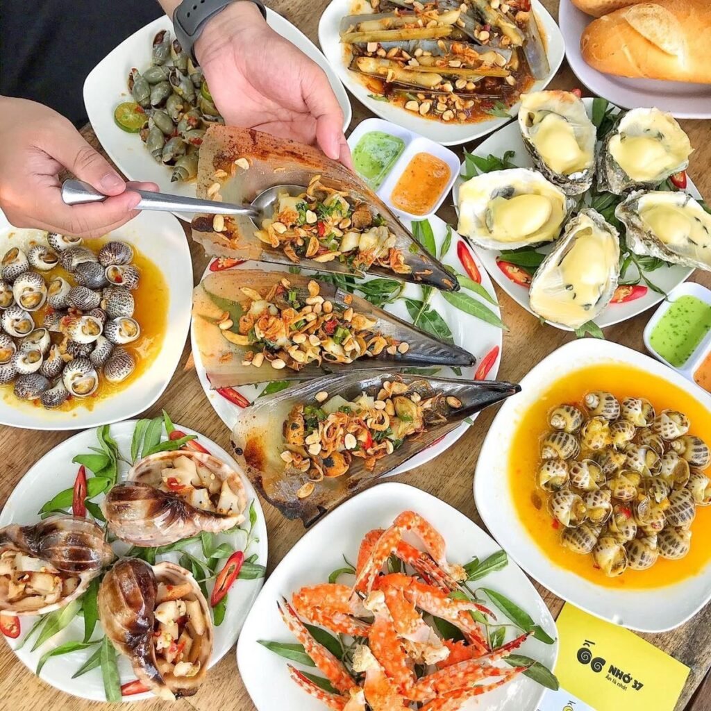 hải sản ngon sạch