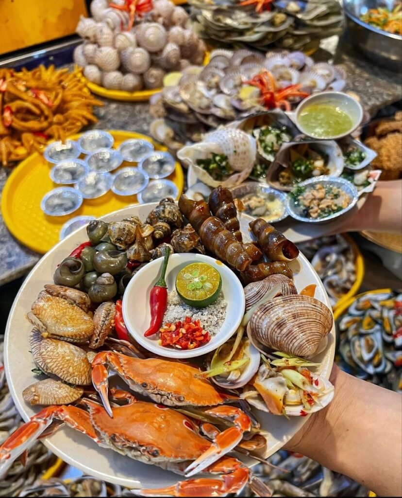 các hải sản nổi tiếng